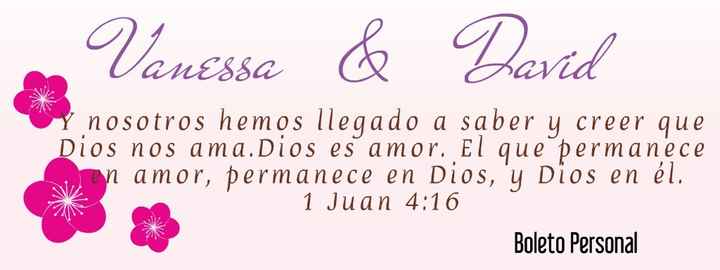 Boletos para entrada