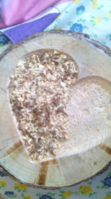 tarann y asi quedo solo falta llenarlo de acerrin q nosotros pintamos°!!El tronquitoo