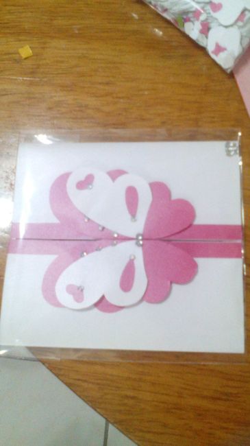 Terminada como quedaria ya en su bolsita de celofan