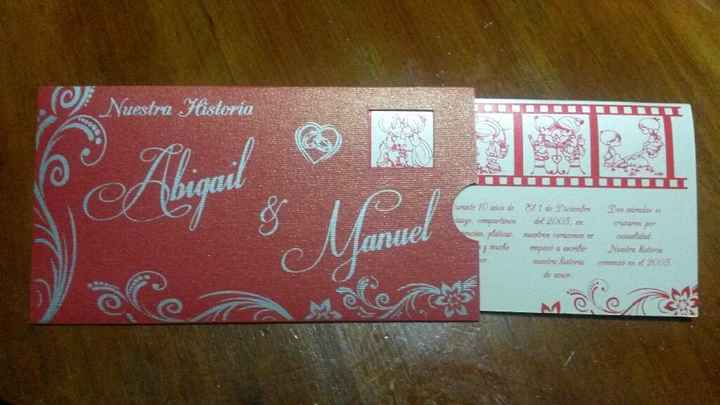 Invitaciones listas!! - 2