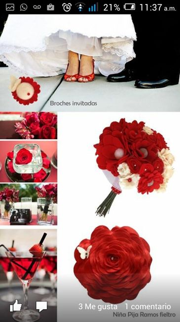 Boda en rojo... ! - 2
