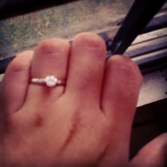 :( les queria enseñar mi anillo... pero ...  - 1
