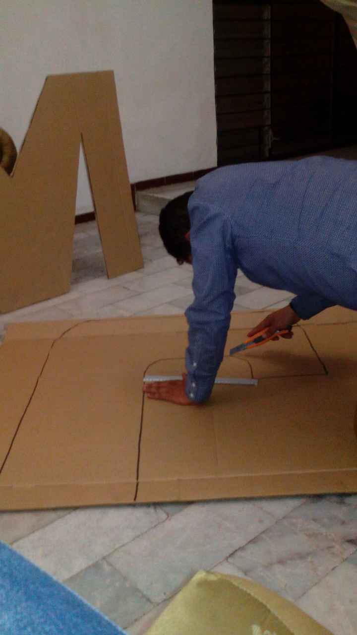 Empeze mis letras gigantes!!! - 1