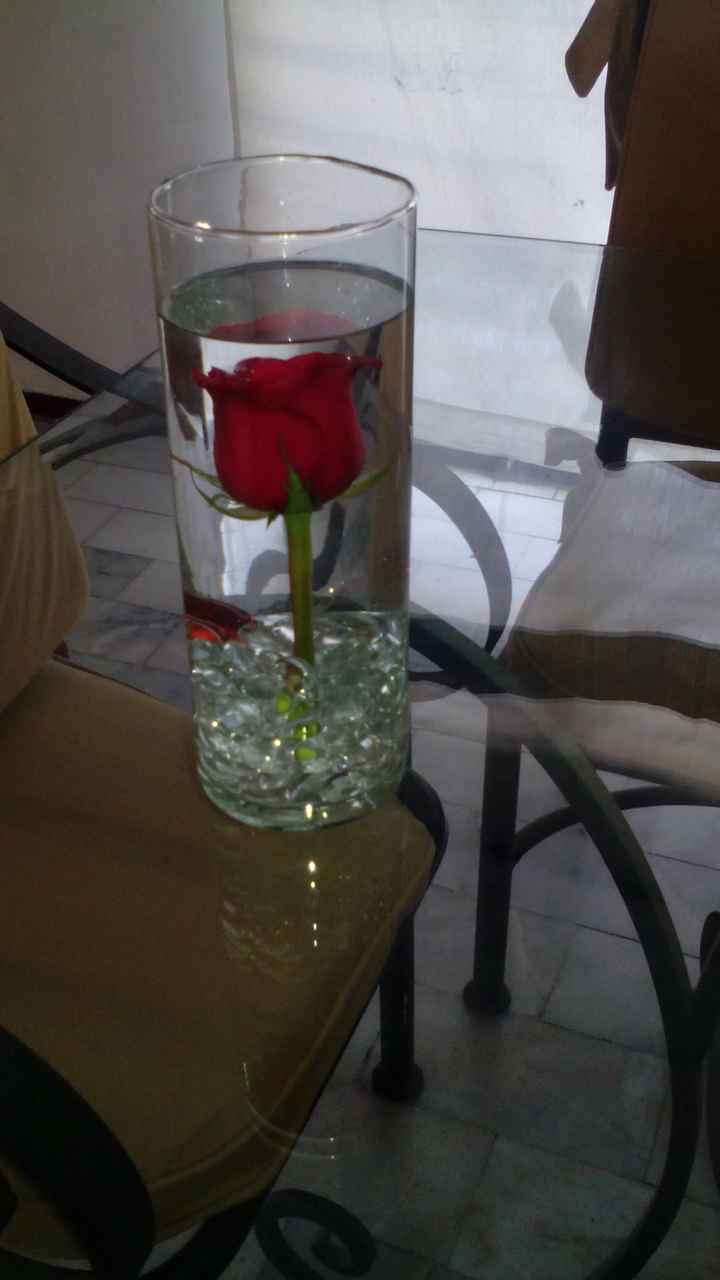 1ra prueba.. centro de mesa!!! - 1