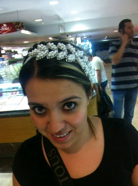 Indecisa con el tocado :( - 2