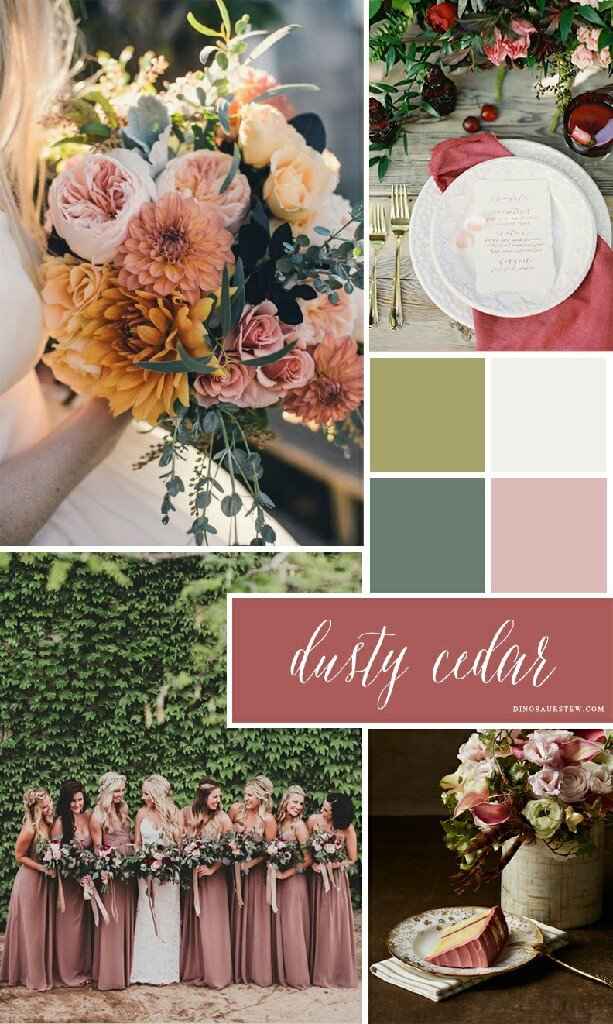 Damas de honor en hermosos tonos - 1