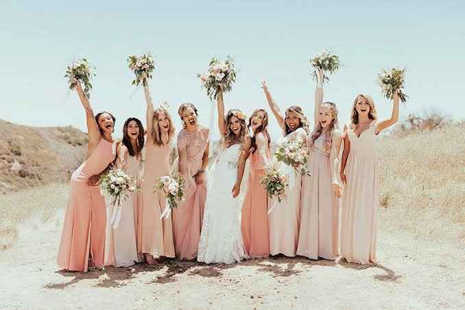 Color de vestido de damas de honor - 3