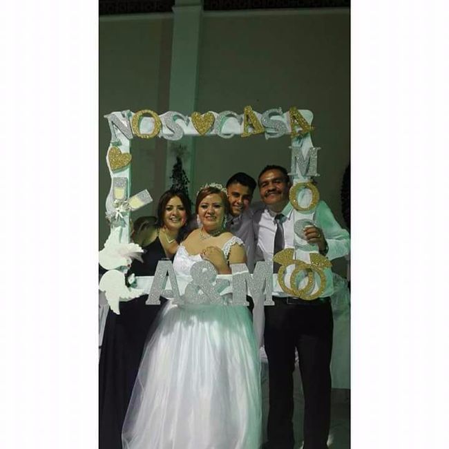 mi hermana y mi cuñado 