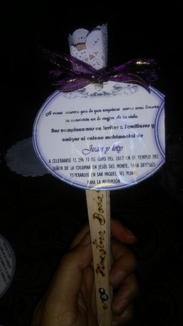 Mis invitaciones listas!! - 2