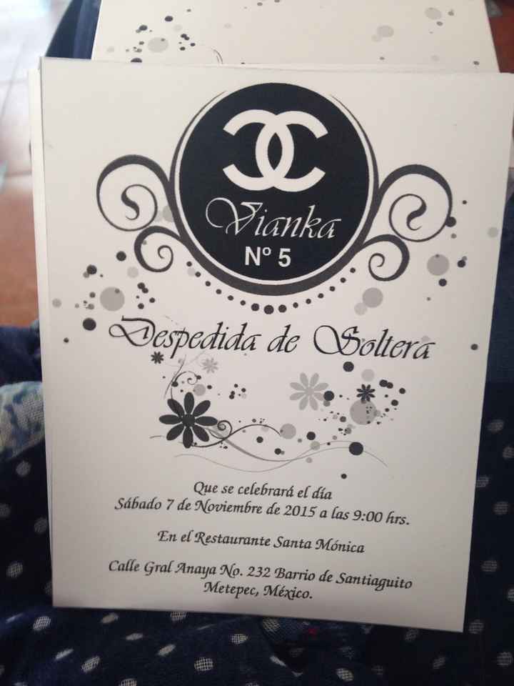 Despedida de soltera - 1