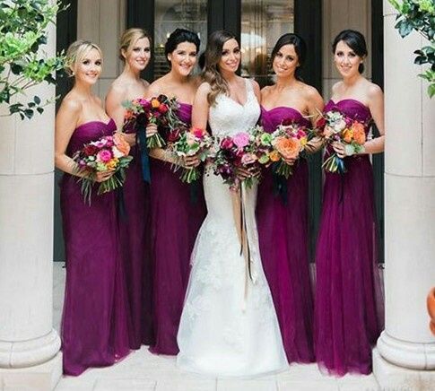 Boda color sangria ideas para el gran día. - 2