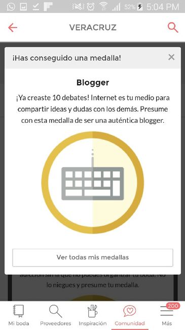 Les presumo mi medalla 😍 - 1