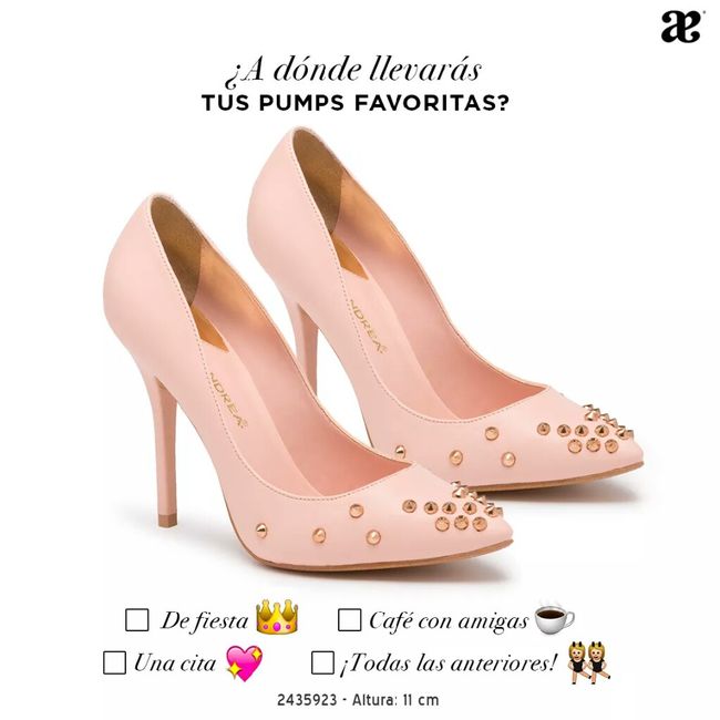 Zapatillas andrea tonos rosa, cual escojes? - 4