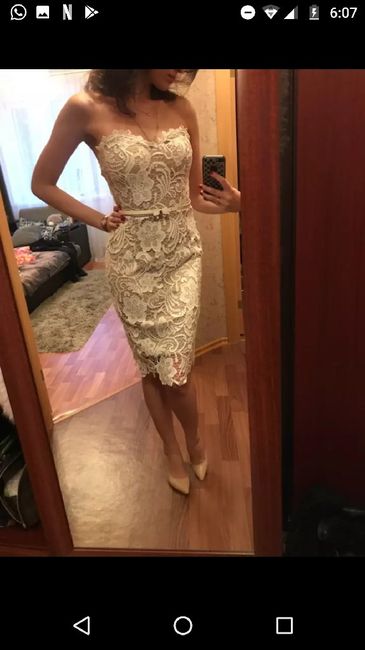 Vestidos de novia para el civil - 1
