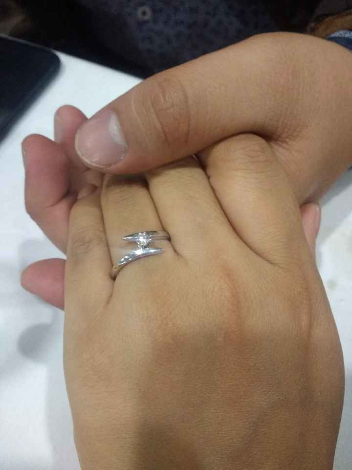 Mis emociones a flor de piel anillo dd compromiso 😥💕 - 4