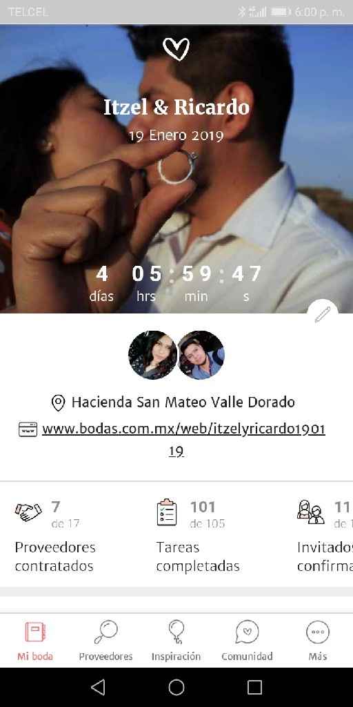 ¿Cuántos días marca tu contador? - 1