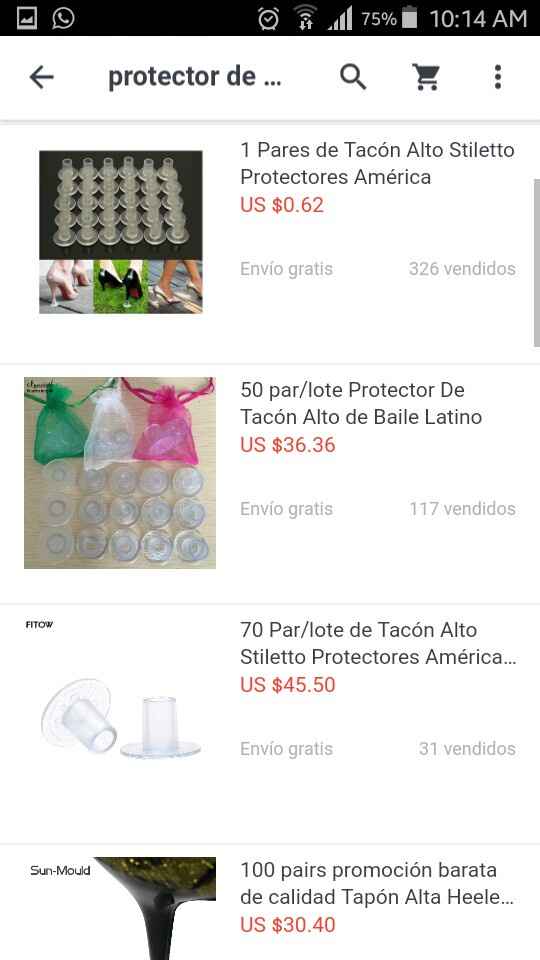  Protectores de tacones, alguien sabe donde conseguirlos? - 1