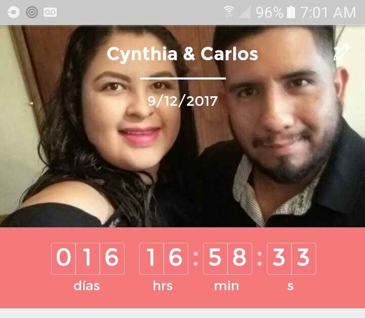 ¿Cuántos días faltan para tu boda? - 1