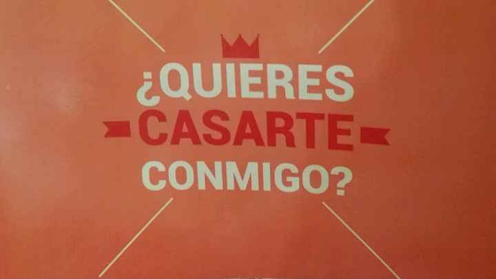 Cómo fue tu propuesta de matrimonio? - 1