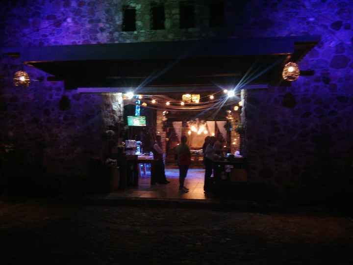 Entrada a terraza