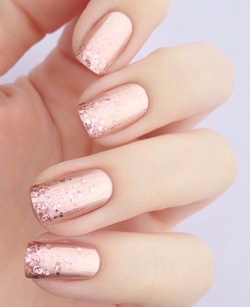 uñas rositas