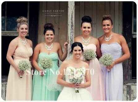 Vestido de mis madrinas y damas =) - 1