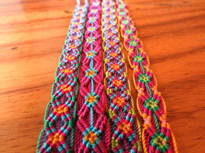 mismo diceño pero cada una diferente