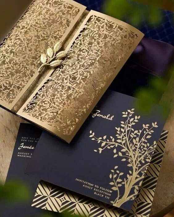 Invitaciones elegantes