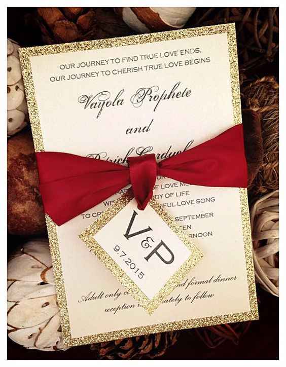 Invitaciones elegantes