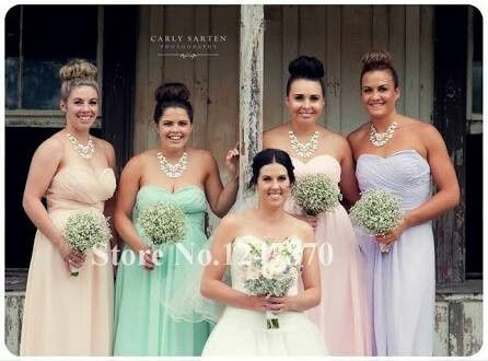 Vestido de mis madrinas y damas =) - 1