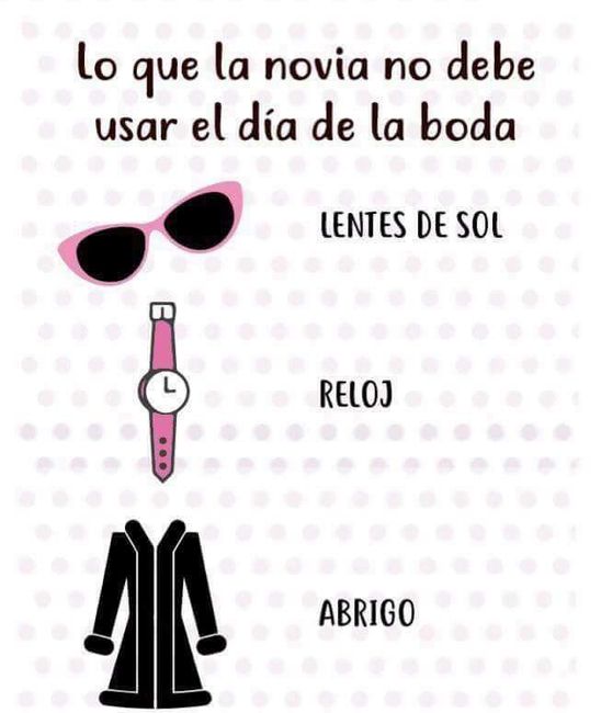 Detallitos para las novias nuevas (cosas que no se deben ignorar) - 7