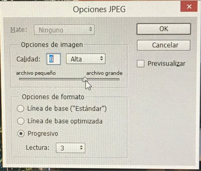 Mis fotos están muy pesadas y no se cargan - 1