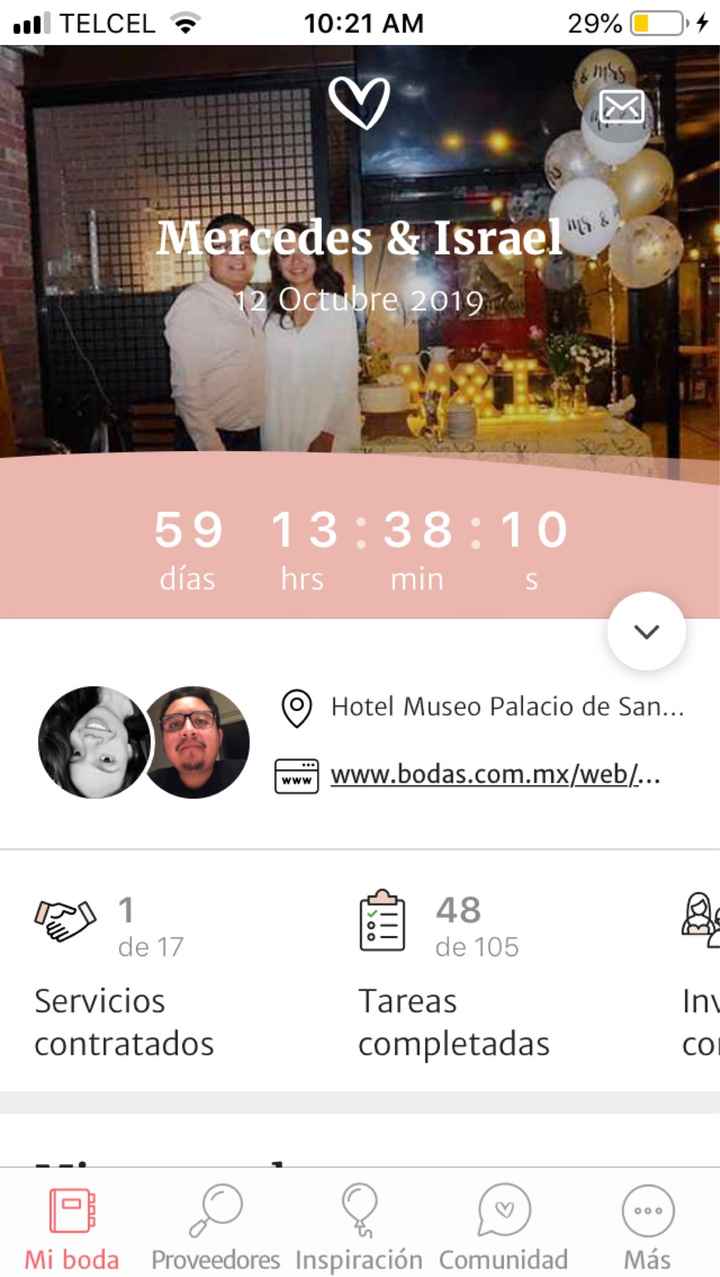 😍😍😍 a solo 2 meses del gran día ⏳🎉!!! - 1
