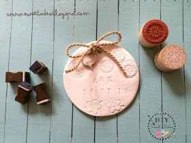 Diy de porta anillos de matrimonio - 3