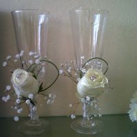 copas de los novios