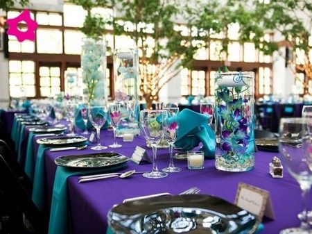 Boda Azul Morado
