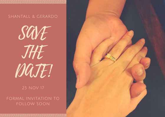 ¡Save the date!