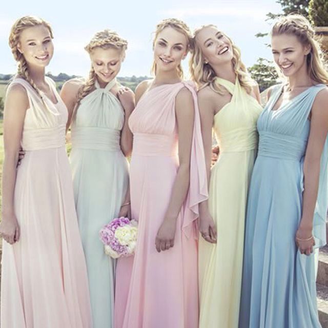  Vestidos para damas de novia en boda civil - 3