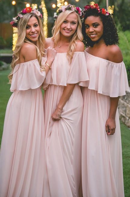  Vestidos para damas de novia en boda civil - 7