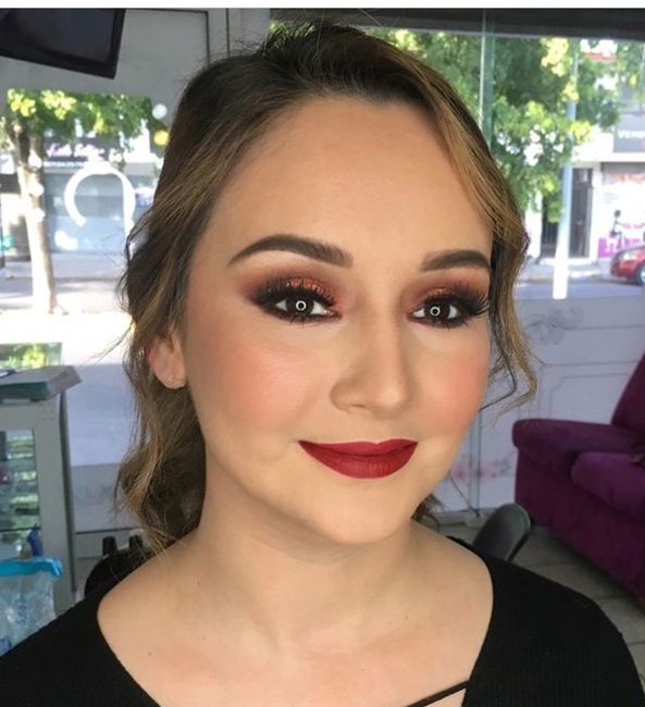 Labios rojos para el look de novia perfecta!! 5