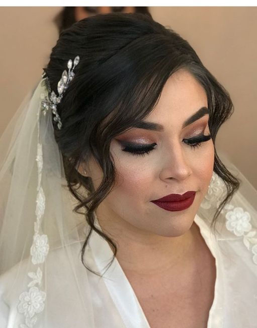 Labios rojos para el look de novia perfecta!! 3