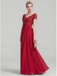 Vestidos rojos para la mama de la novia 6