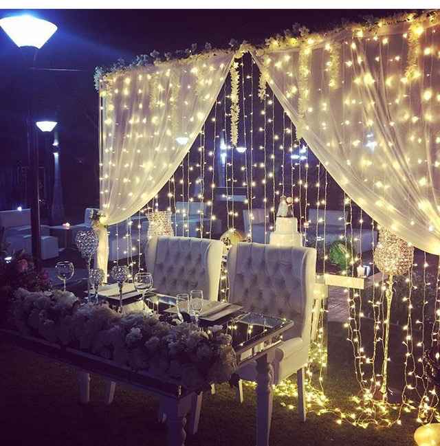  Decoración con luces en tu boda - 14