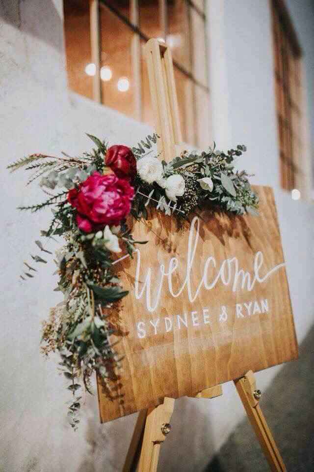  Inspiración boda color vino - 20