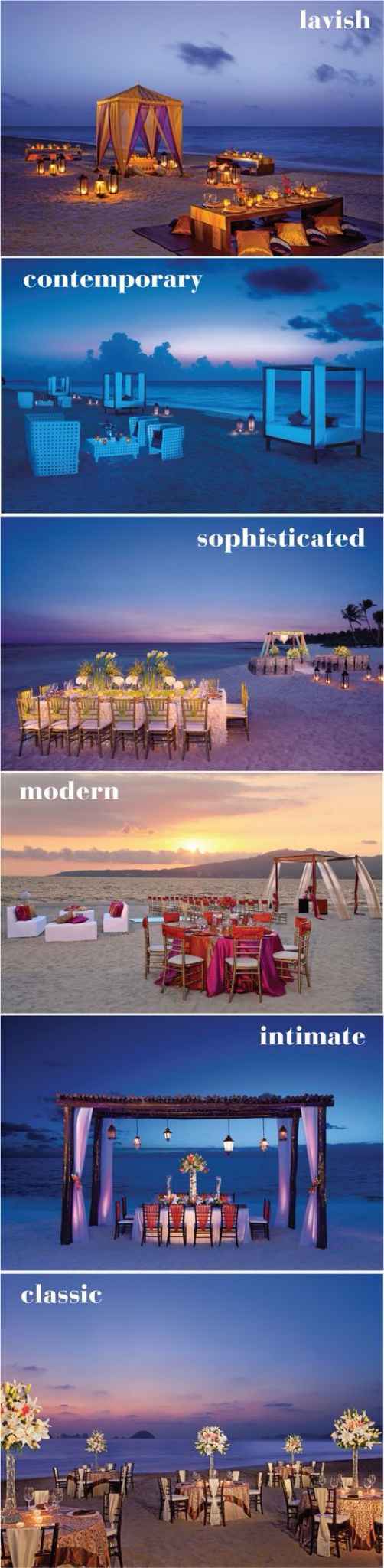  Estilos de boda en la playa !! - 1