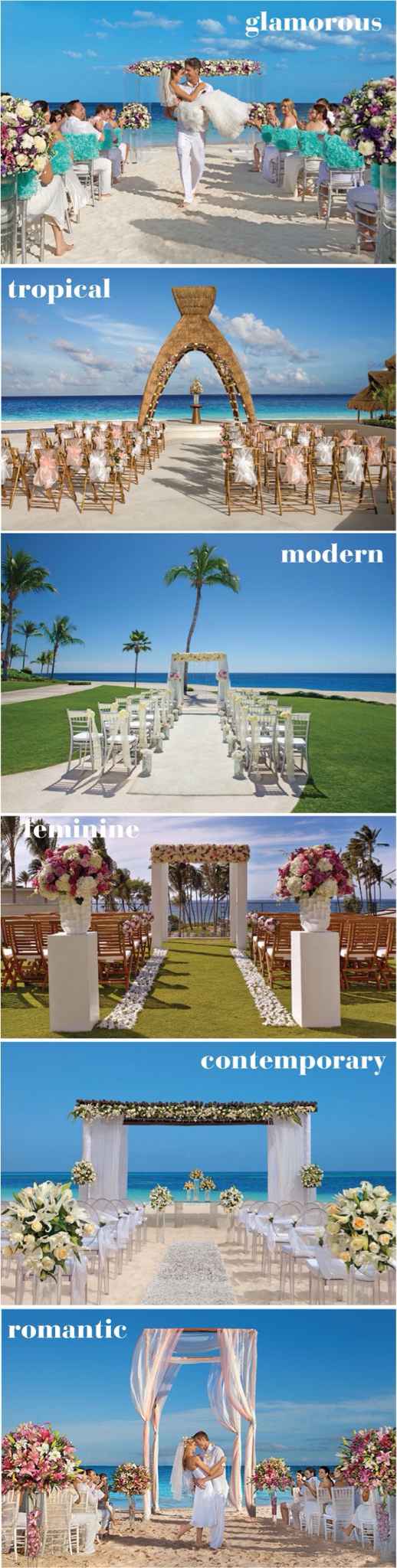  Estilos de boda en la playa !! - 2