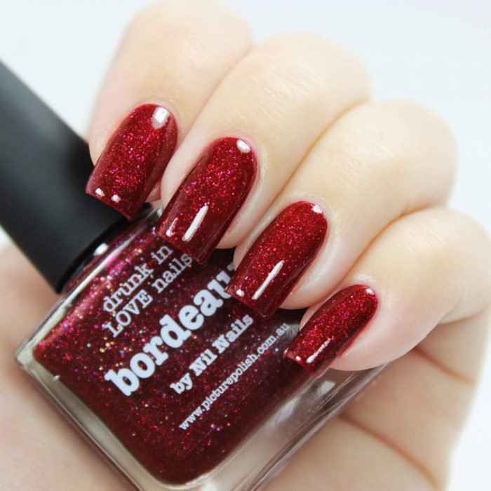  Uñas en rojo para el día de boda - 8
