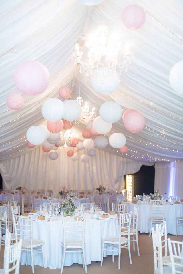  Globos rosas para decoración de boda - 7