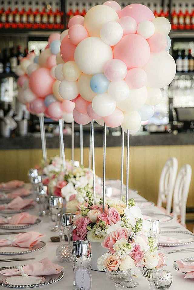  Globos rosas para decoración de boda - 8