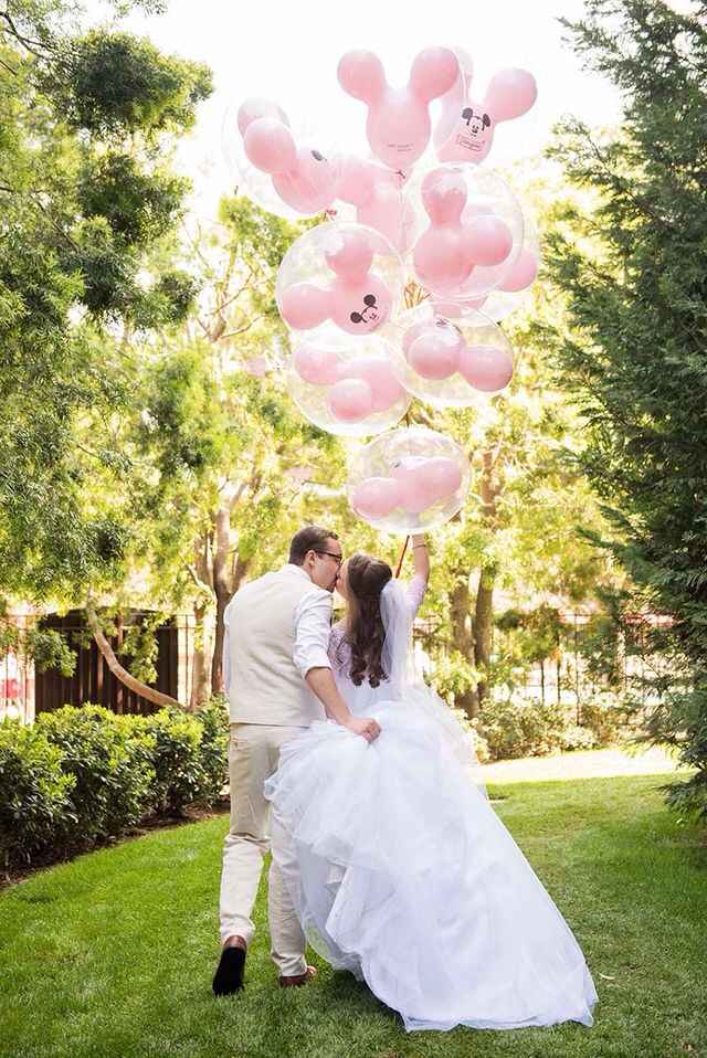  Globos rosas para decoración de boda - 10